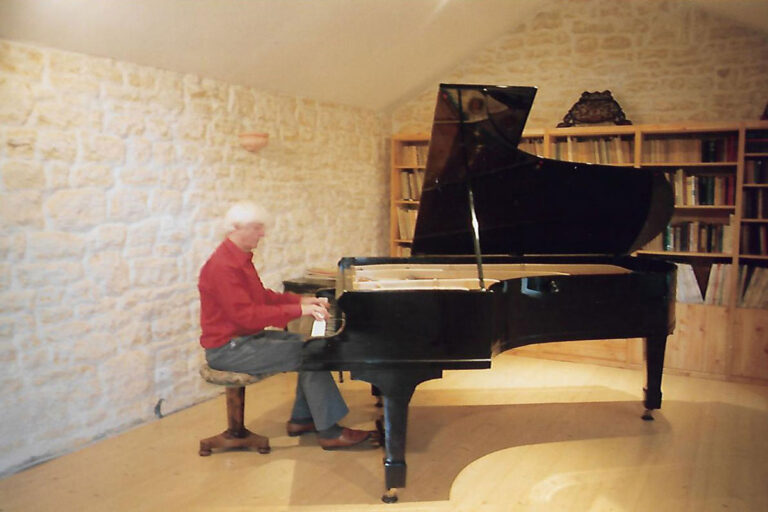 neville at bechstein piano